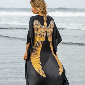 Short Long Angel Wing Kaftan Luxe